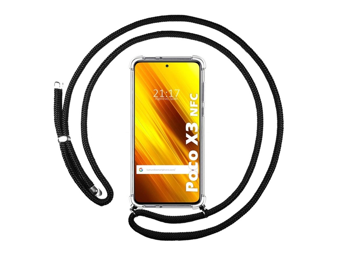 Capa Xiaomi POCO X3 NFC X3 Pro TUMUNDOSMARTPHONE Suspenso Preto