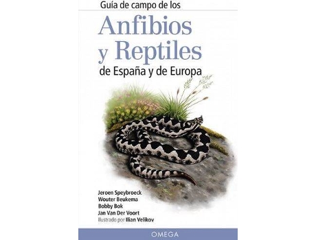 Livro Guía De Campo De Los Anfibios Y Reptiles De España Y Europa de