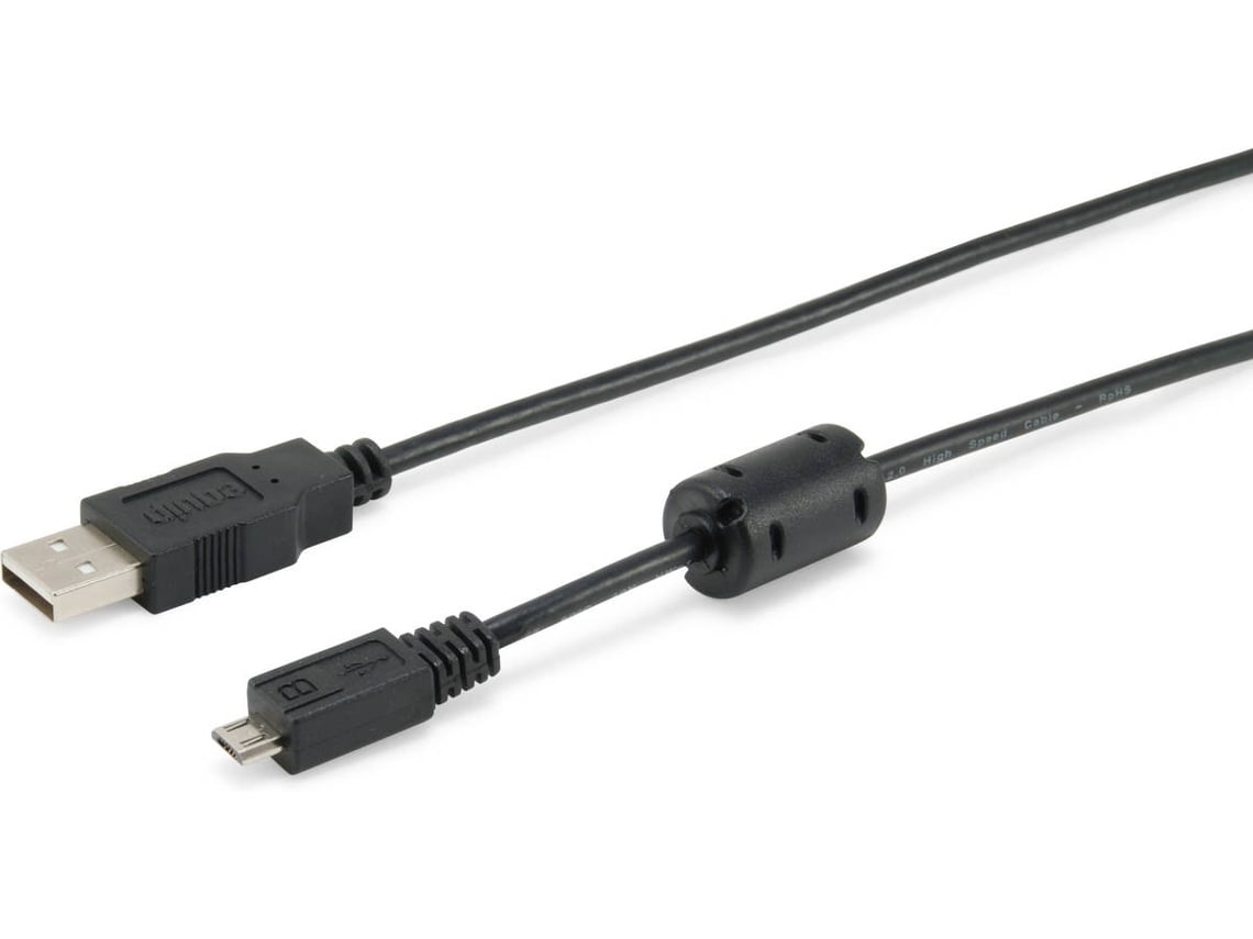 Cabo Usb Equip Usb A Micro Usb B M Macho Macho Preto Worten Pt