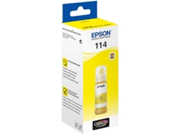 Tinteiro EPSON 114 EcoTank Amarelo C13T07B440 Worten Pt