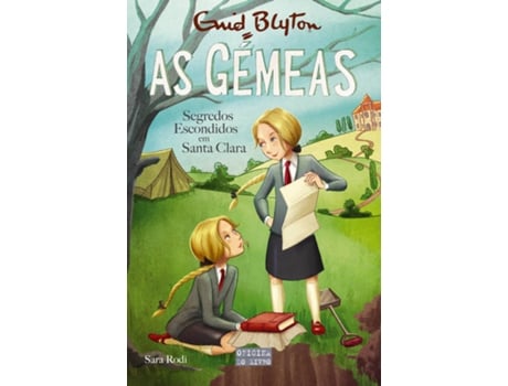 Livro As Gémeas Segredos Escondidos em Santa Clara de Enid Blyton e