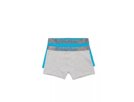 Conjunto de 2 Boxers CALVIN KLEIN Algodão Menino 12 14 anos Multicor