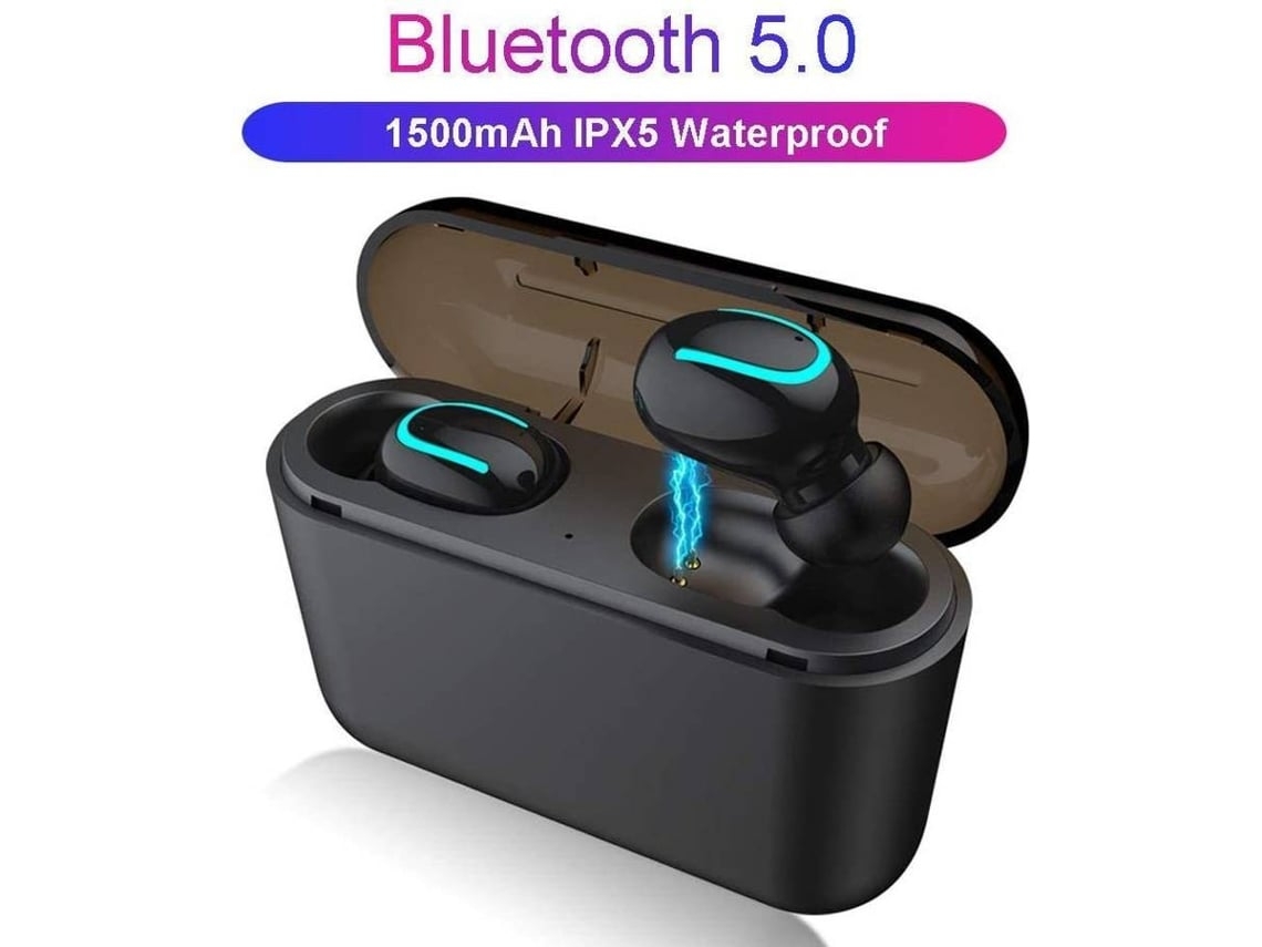 Auriculares Bluetooth True Wireless Enzons Intra Desportivos Sem Fio