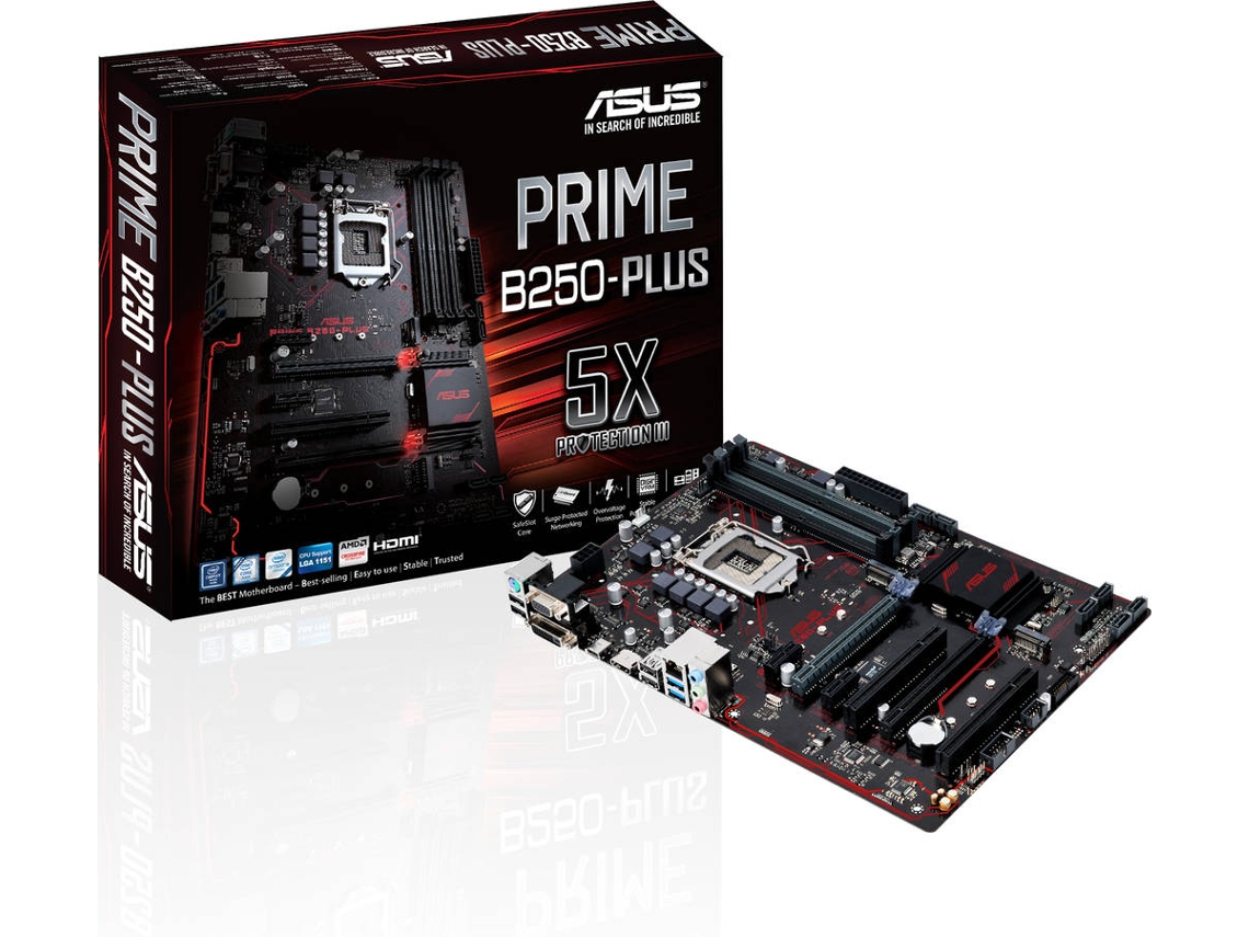 Motherboard ASUS Prime B250 Plus Socket LGA1151 Intel B250 ATX