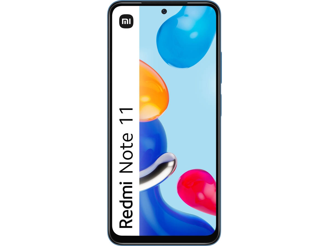 Smartphone XIAOMI Redmi Note 11 6 43 4 GB 128 GB Azul Escuro