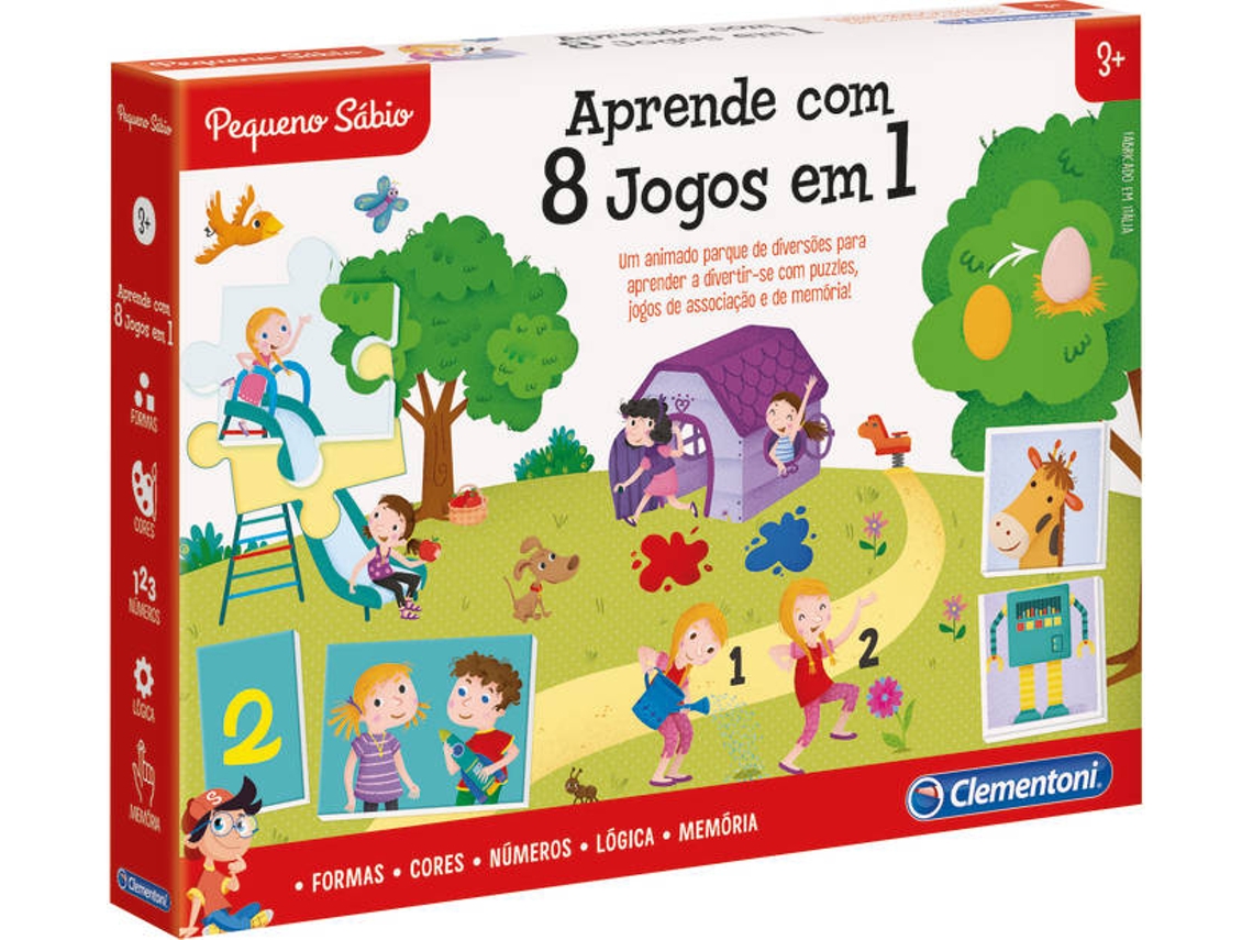 Jogo De Tabuleiro Clementoni Aprende Jogos Em Worten Pt