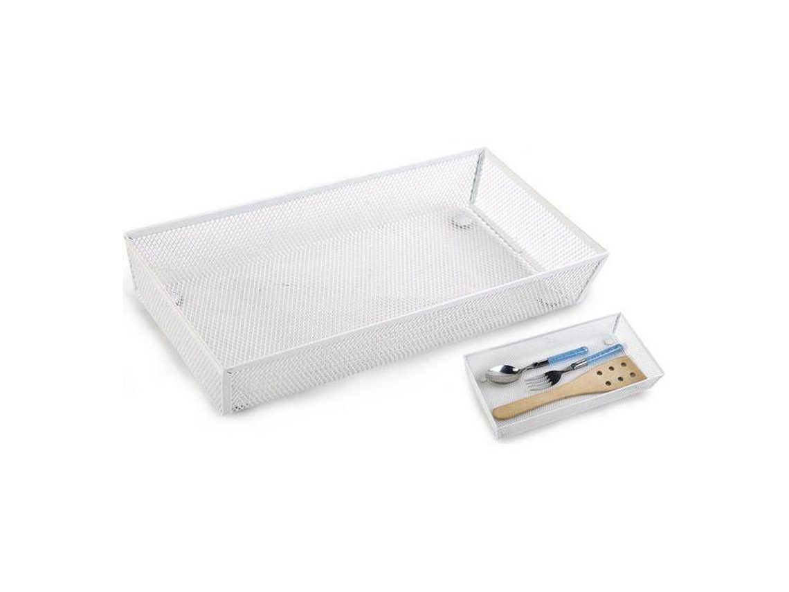 Organizador Para Gavetas Confortime Metal Branco Worten Pt