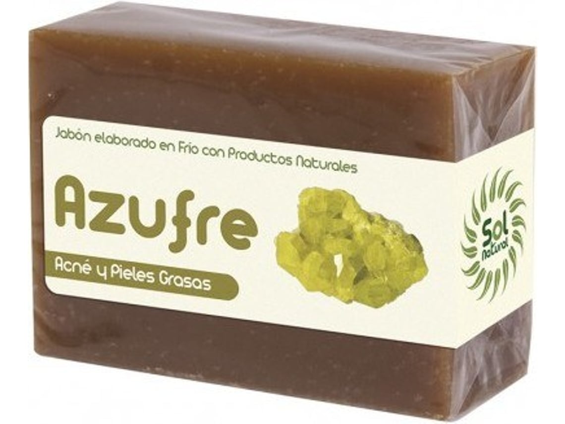 Suplemento Alimentar Solnatural Jabon Natural De Azufre Gr