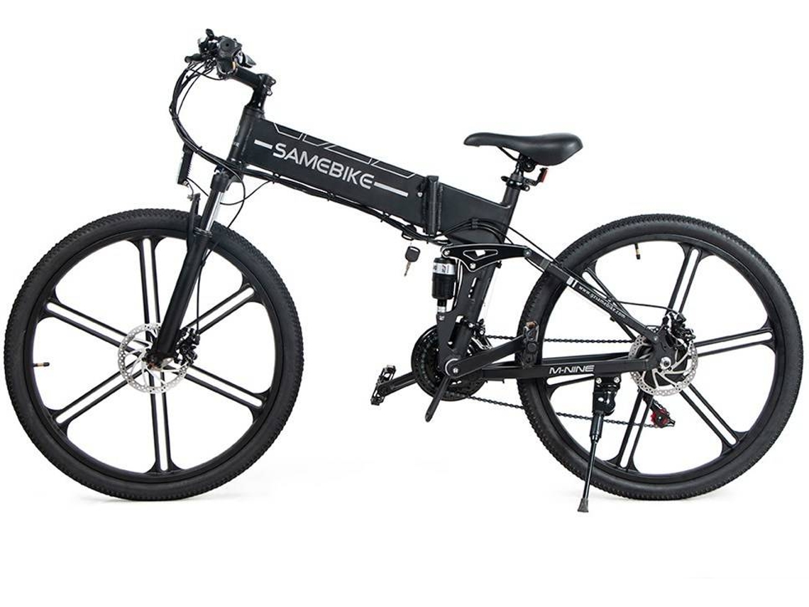 Bicicleta El Trica Samebike Lo Ii Preto Velocidade M X Km H