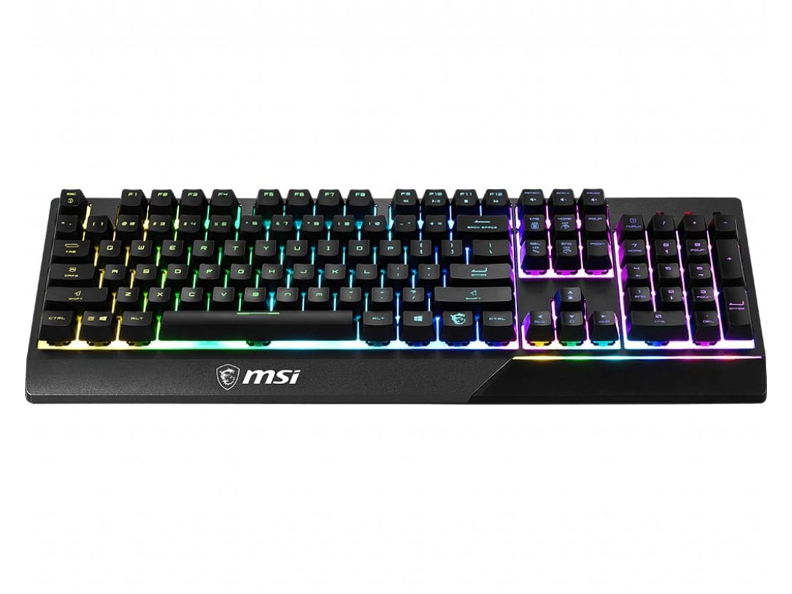 Msi Vigor Gk Teclado Usb Qwerty Espanhol Preto Worten Pt