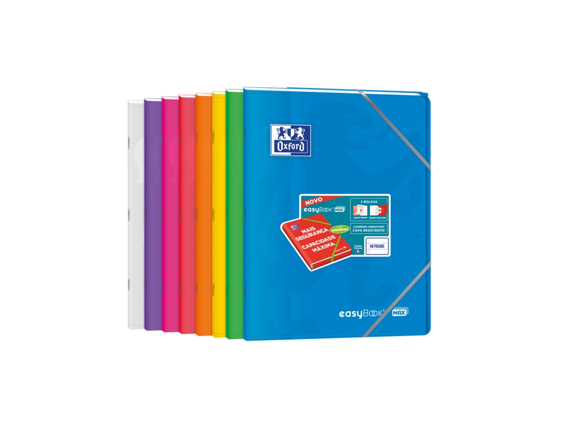 Caderno Agrafado A4 Pautado Easybook Maxi Oxford Worten Pt