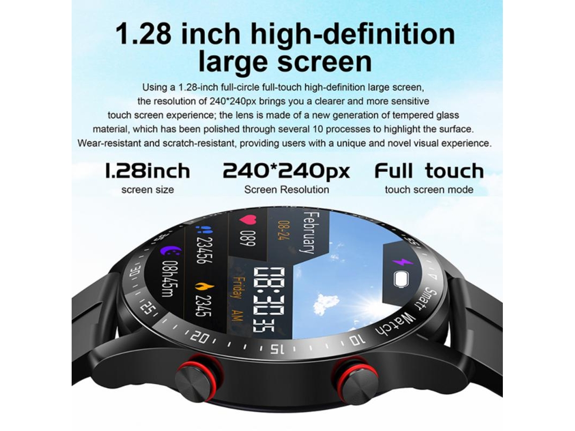 Smartwatch Redcoringe Desportivo Ecg E Ppg Business Bluetooth Call