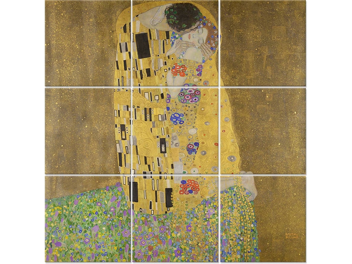 Quadro Legendarte O Beijo De Gustav Klimt X Cm Worten Pt