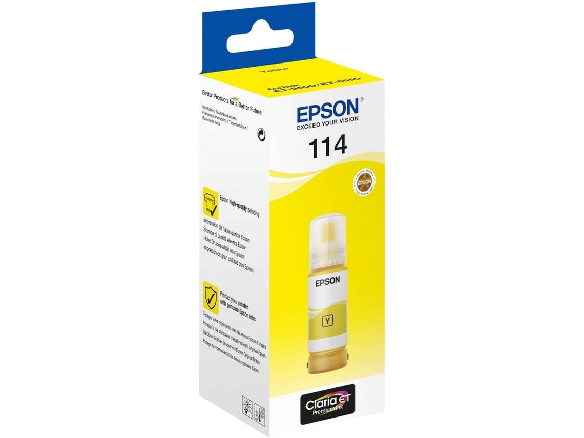 Tinteiro Epson Ecotank Amarelo C T B Worten Pt