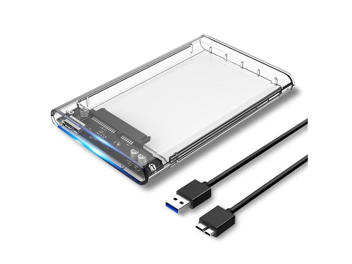 Caixa SLOWMOOSE de 2 5 Polegadas para Disco Rígido HDD Sata para USB 6