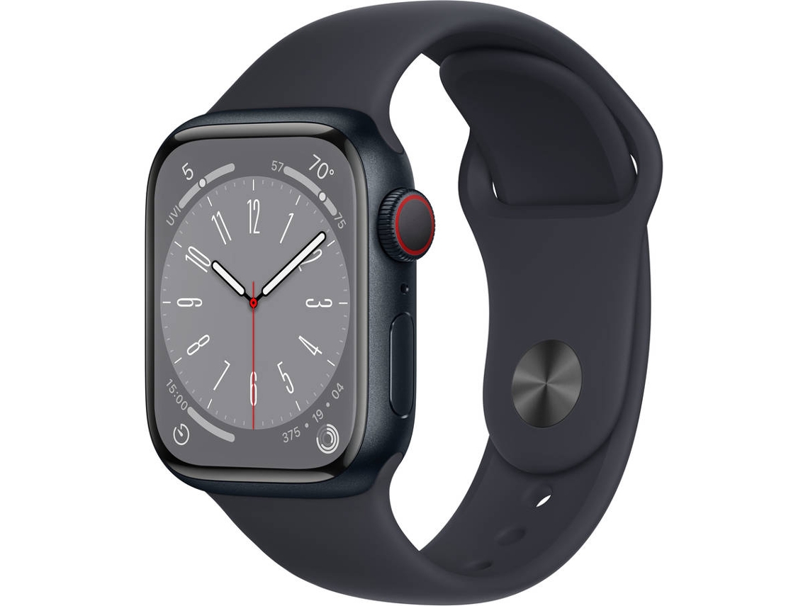 APPLE Watch Series 8 GPS Cellular 41 Mm Meia Noite Bracelete