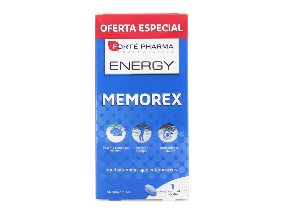 Suplemento Alimentar FORTE PHARMA Forte Pharma Energy Memorex 60