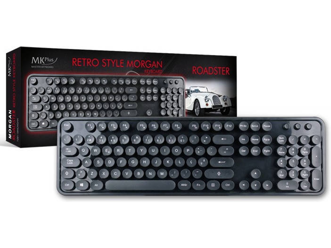 Teclado MK PLUS TG8118MORGAN USB Idioma Português Teclado Numérico