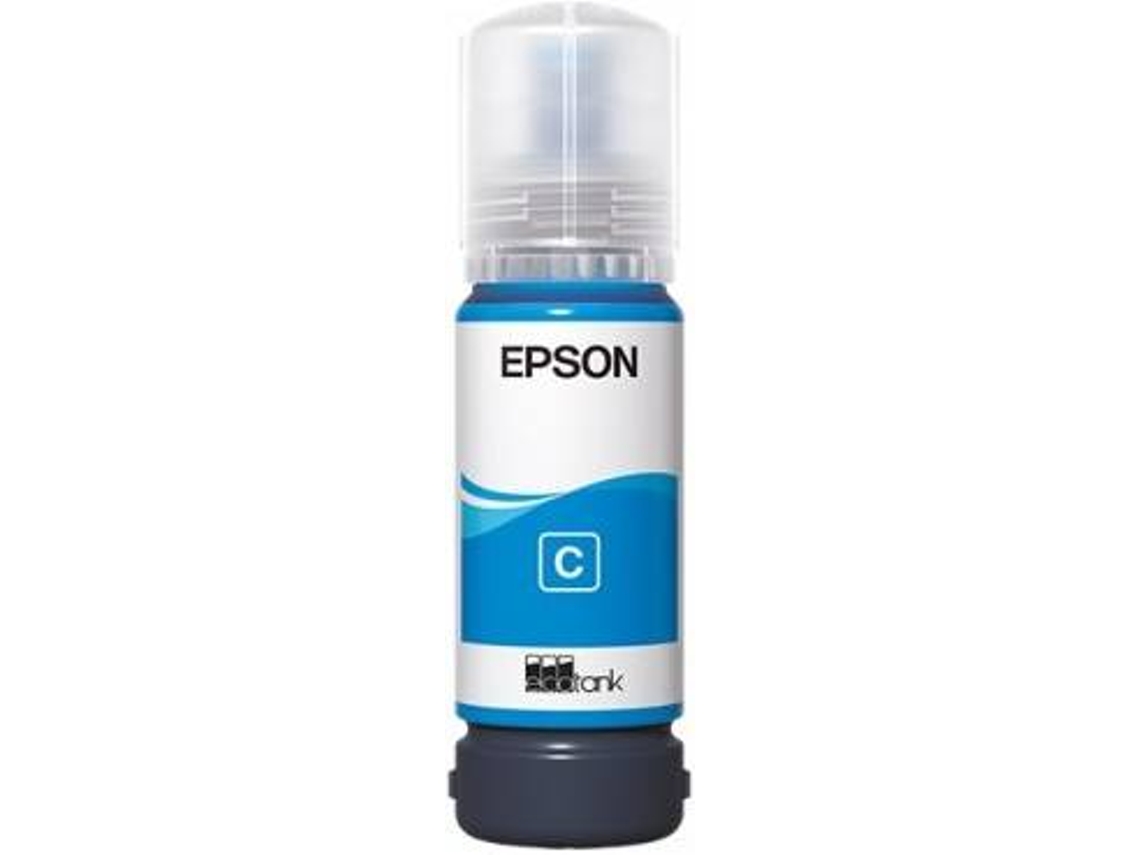 Tinteiro EPSON 107 ECOTANK Ciano Worten Pt