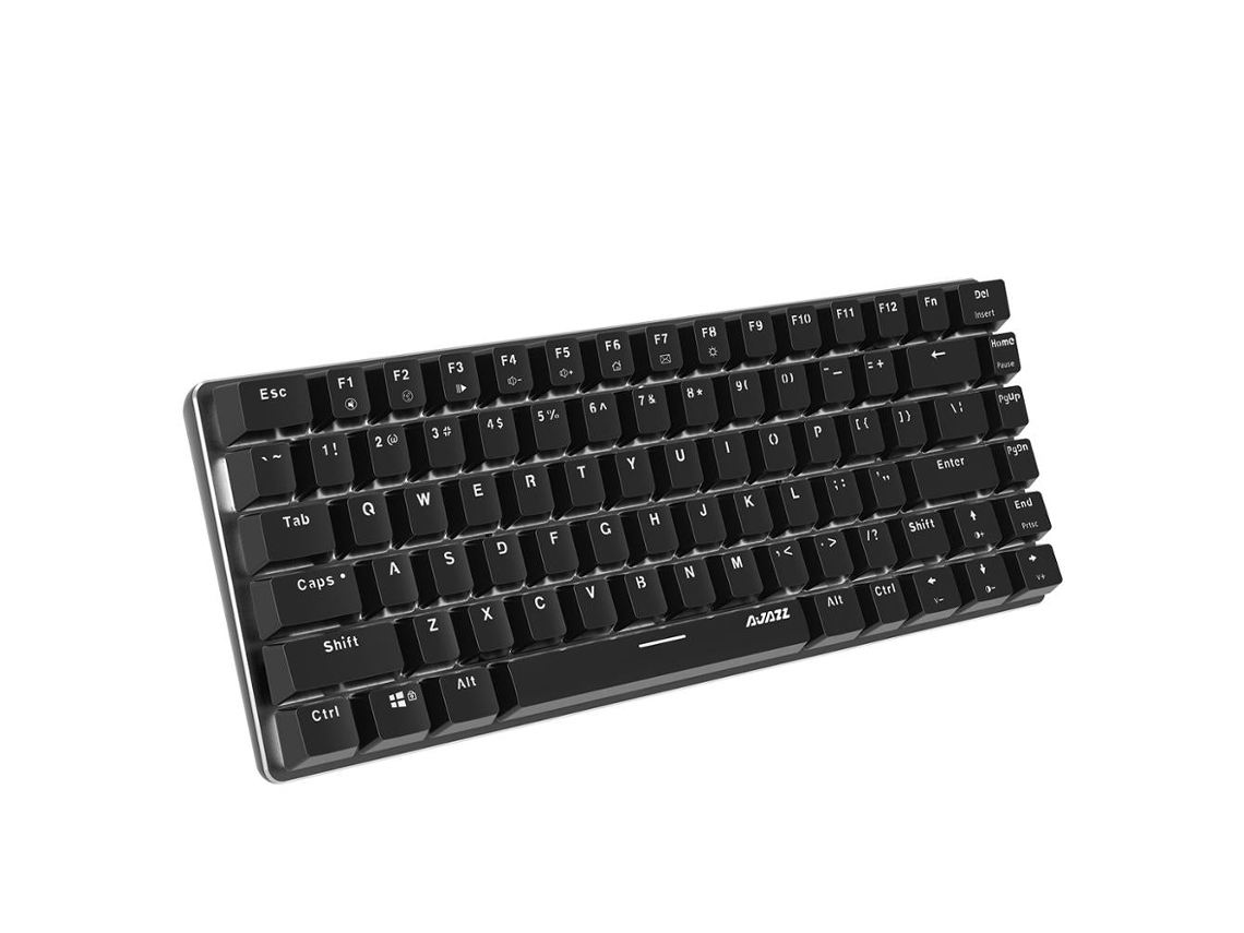 Teclado Gaming SLOWMOOSE Ak33 MecÃnico Russo Preto Worten pt