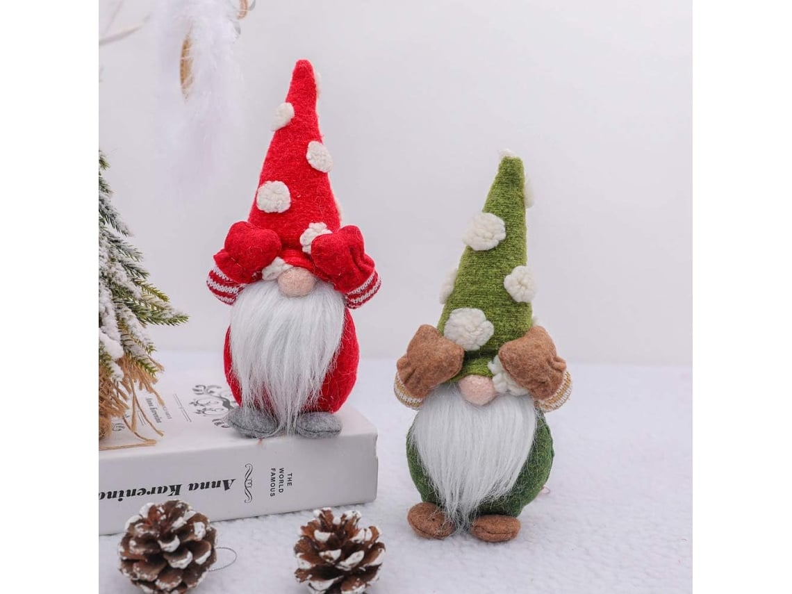 Gnomos De Natal De Pel Cia Gnomos De Boneca De Papai Noel De Natal Gonk