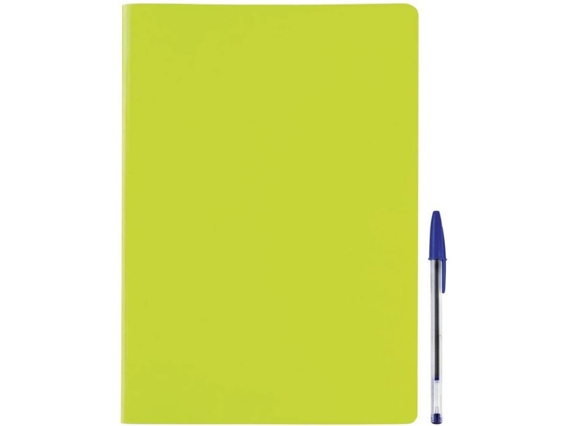 Caderno Staples Agrafado Verd Quadriculado Folhas A Worten Pt