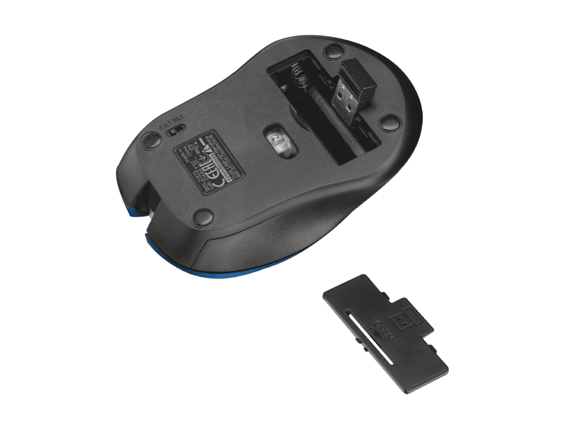 Rato Trust Mydo Wireless Regular Dpi Azul Worten Pt