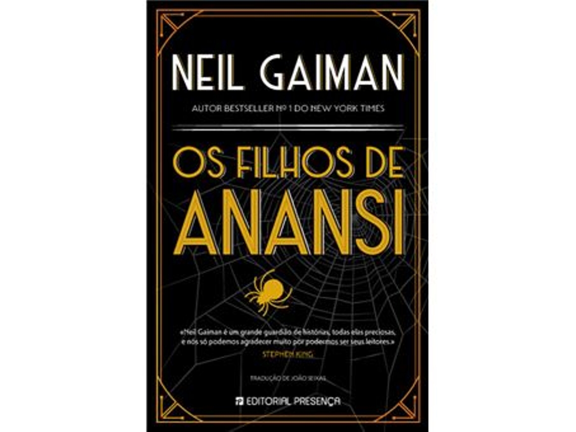 Livro Os Filhos de Anansi de Neil Gaiman Português Worten pt