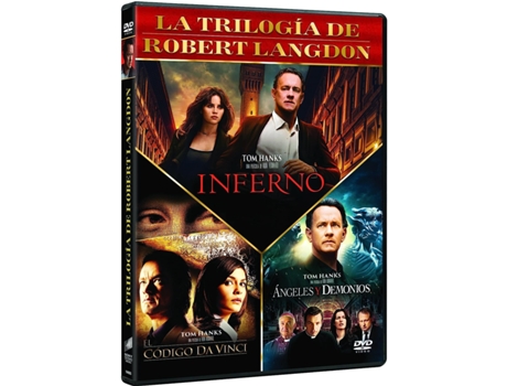 DVD The Da Vinci Code Pack El Código Da Vinci La Trilogía de Robert