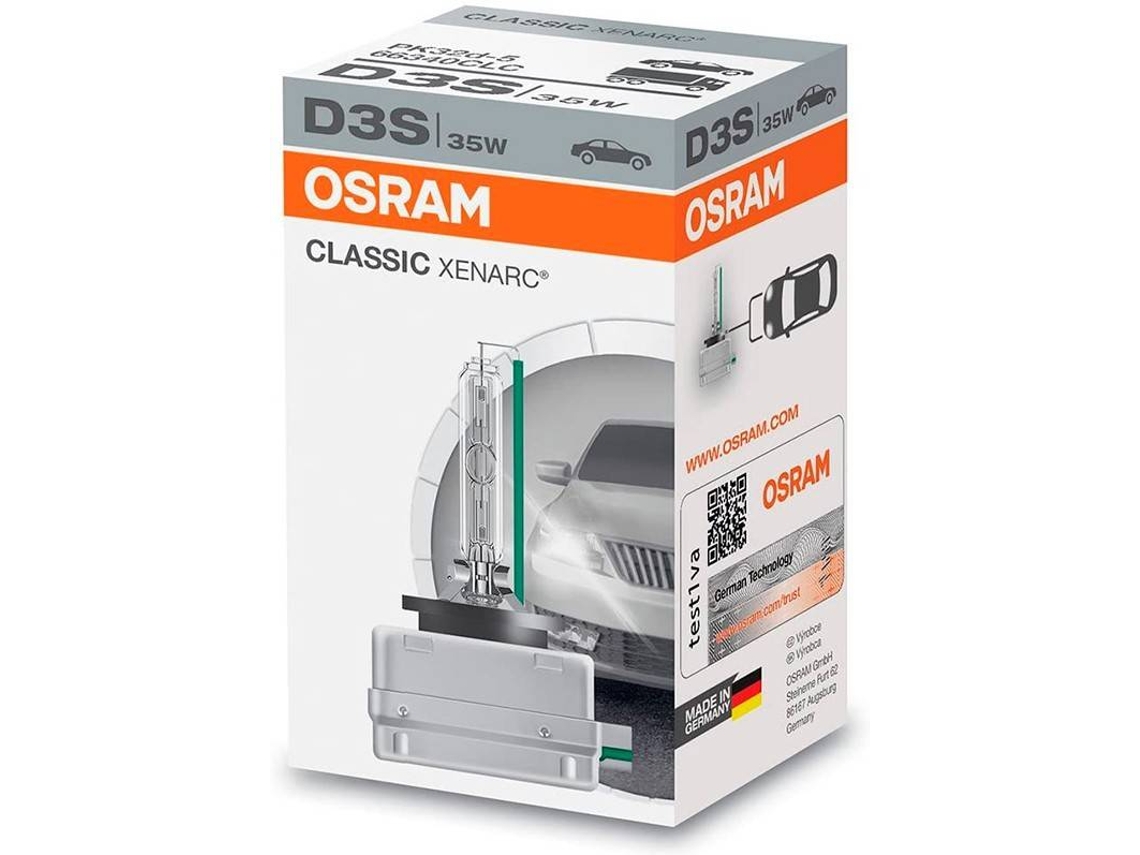 L Mpada Xenon D S V W Osram Classic Xenarc Worten Pt