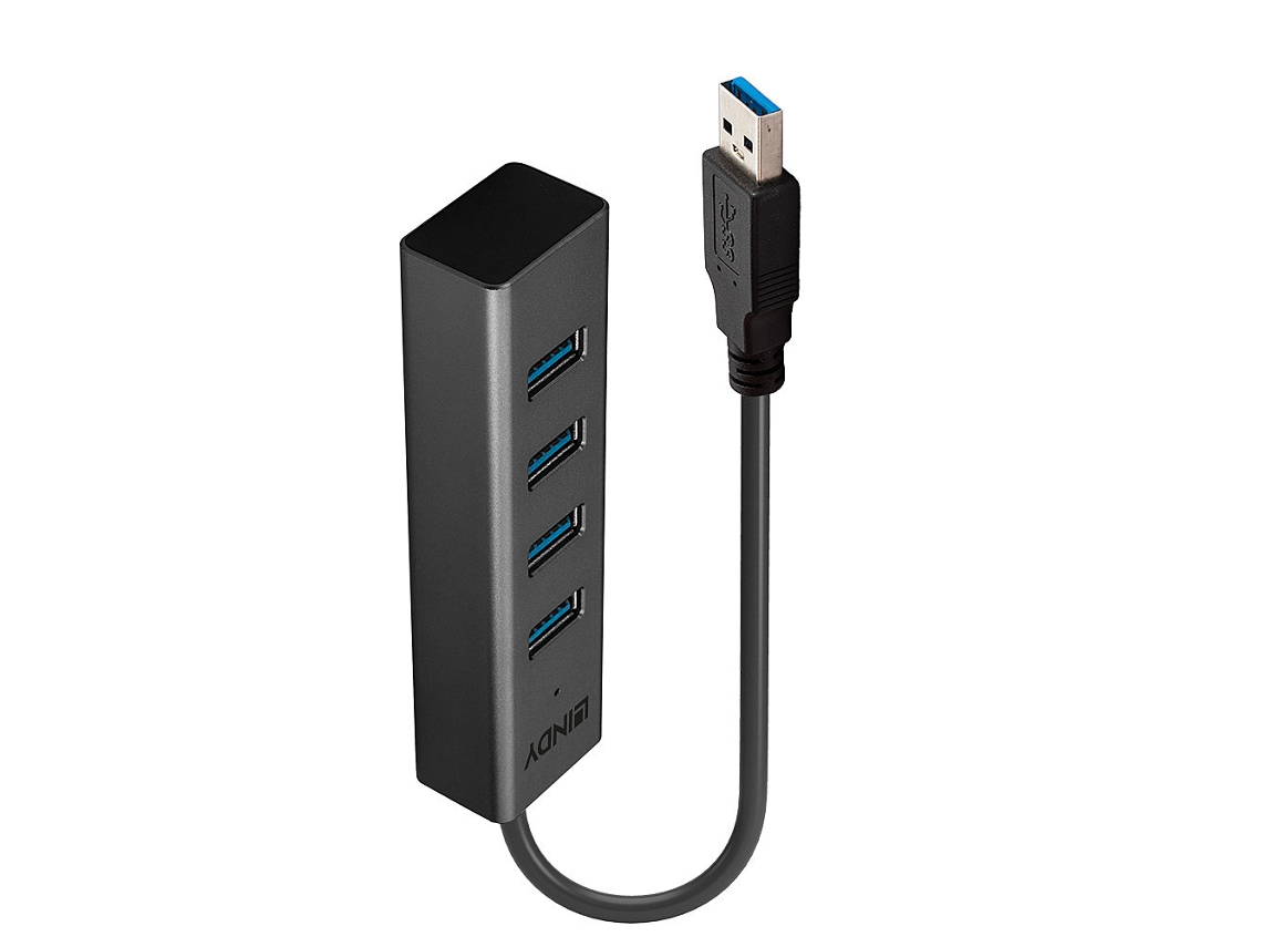 Hub Lindy Port Usb Hub Worten Pt