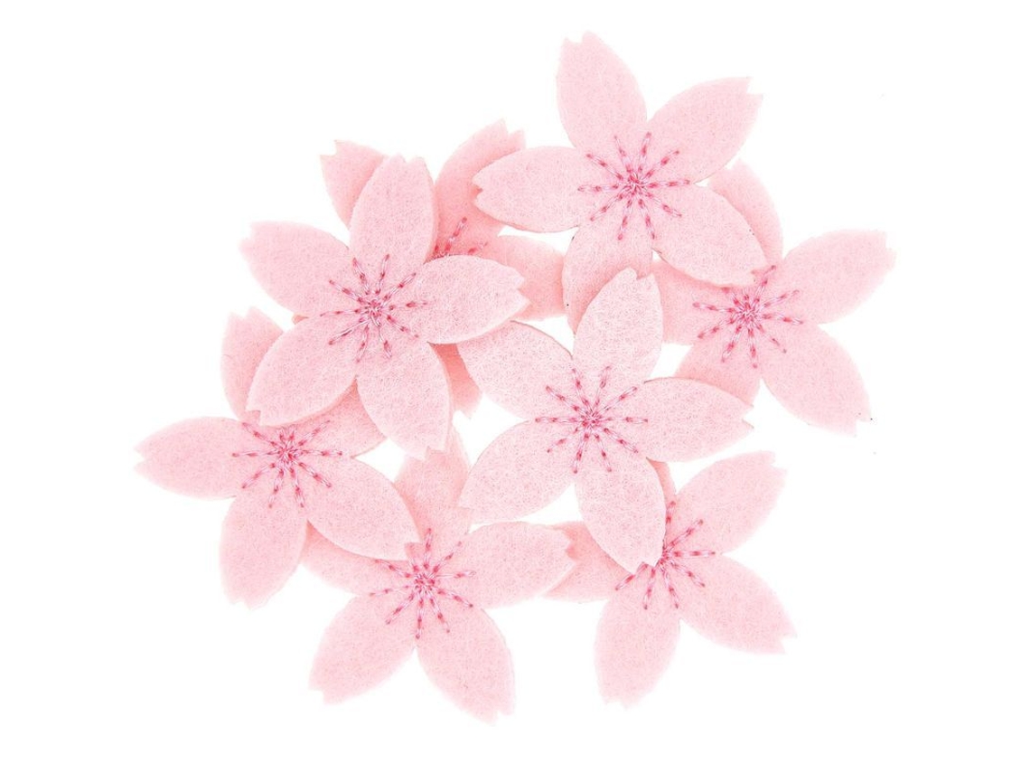 Confetti Flor De Cerejeira Feltro Rosa Rico Design Worten Pt