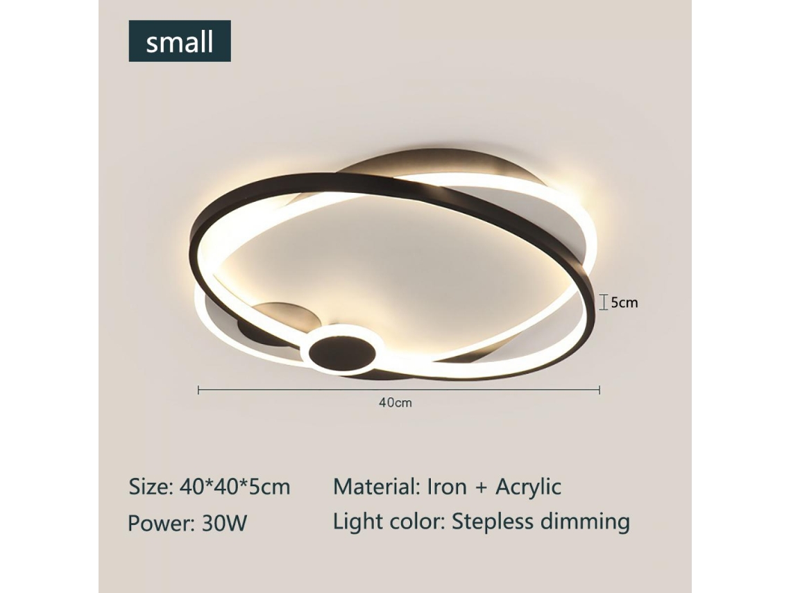 Luz Geom Trica Criativa Para Sala De Estar Nova Luz De Teto Led Moderna