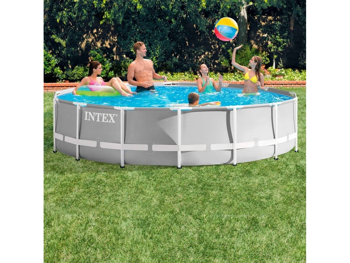 Piscina Tubular INTEX Prisma Frame Redonda 5 Pessoas 14614L