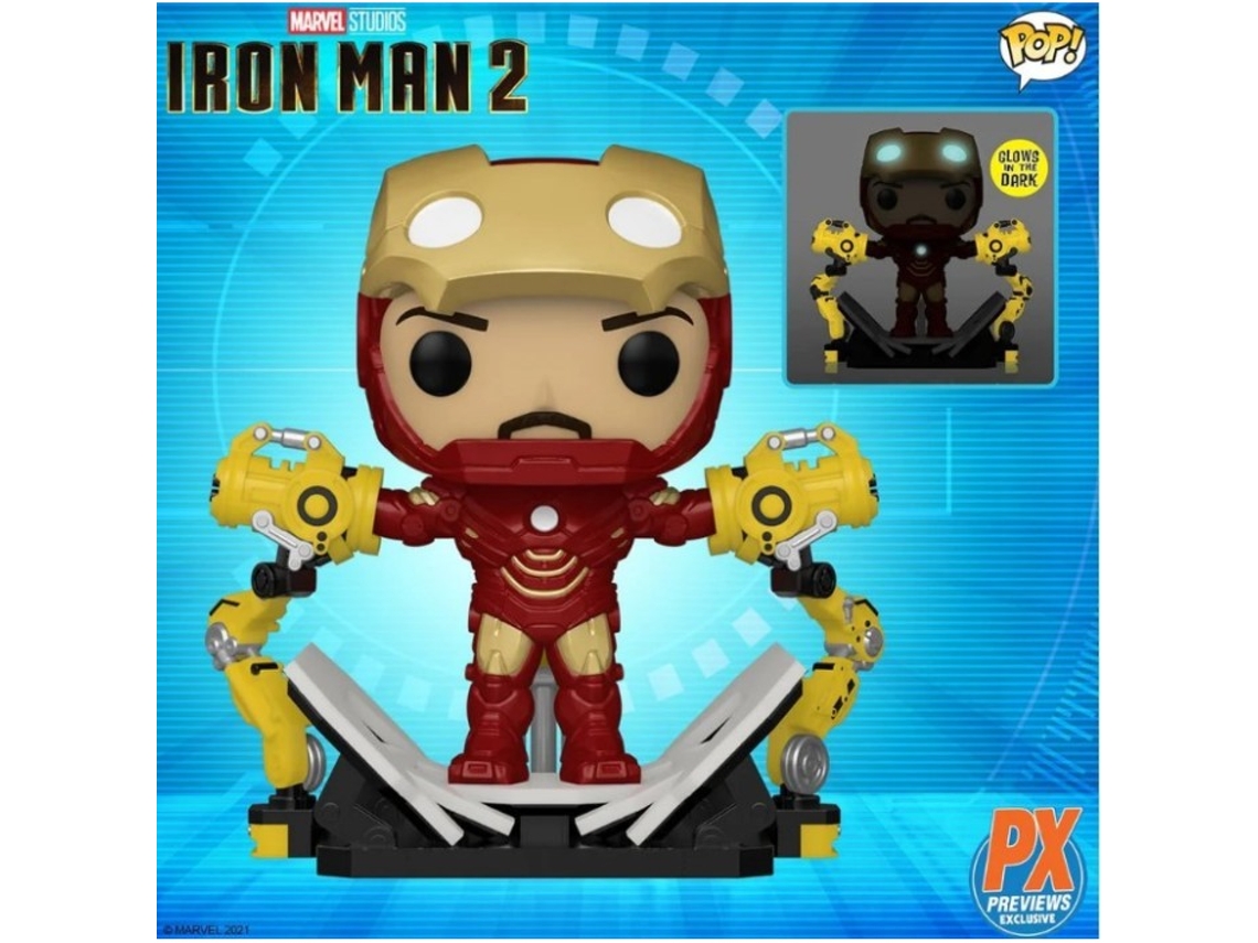 Figura Pop Deluxe Marvel Iron Man Con Gantry Modelo 905 56772 Edición