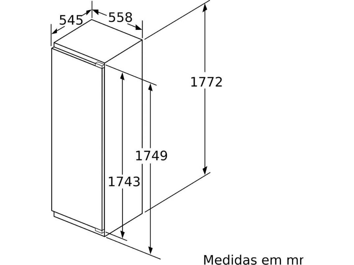 Arca Vertical Encastre BALAY 3GIF737F No Frost 177 2 Cm 211 L