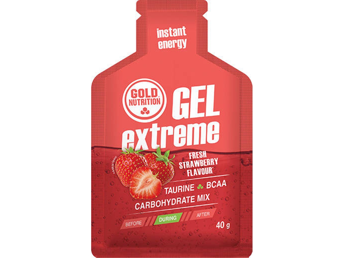 Suplemento Alimentar GOLDNUTRITION Extreme Gel W Taurine Strawberry