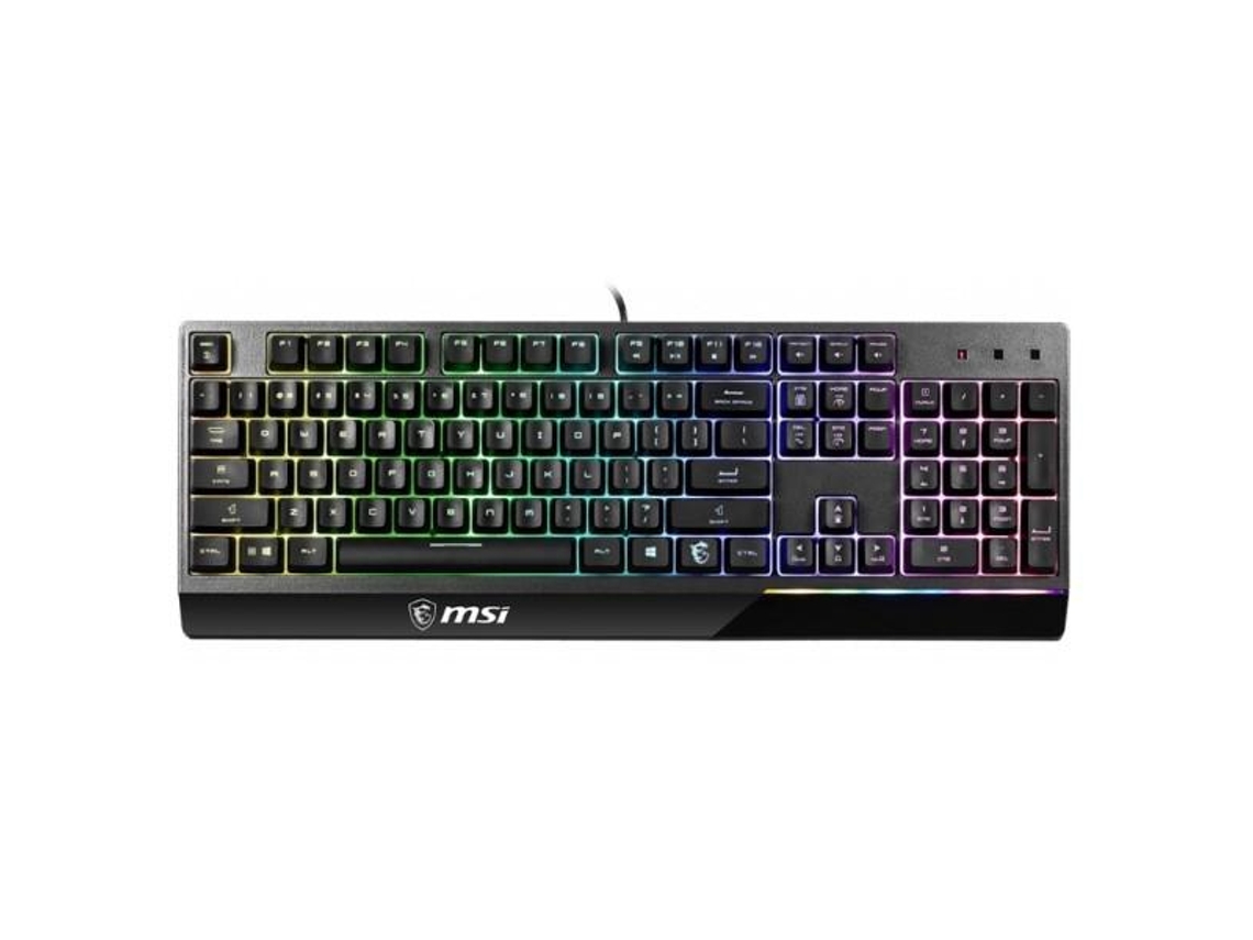 Msi Vigor Gk30 Teclado Usb Qwerty Espanhol Preto Worten Pt