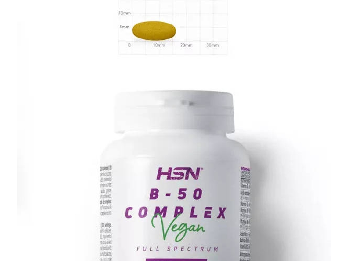 Suplemento Alimentar HSN B 50 Complex 30 Tablets Worten Pt