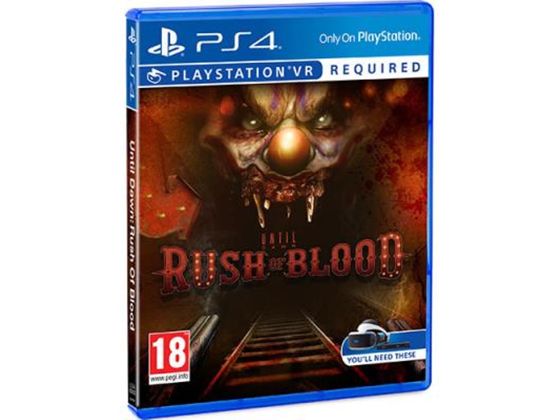 Jogo Ps Ps Vr Until Dawn Rush Of Blood Worten Pt