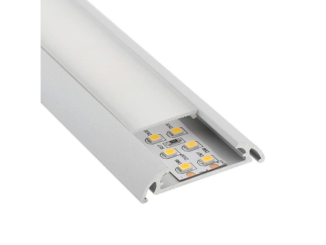 Perfil Aluminio Mark Para Fitas Led Metro LEDBOX Worten Pt