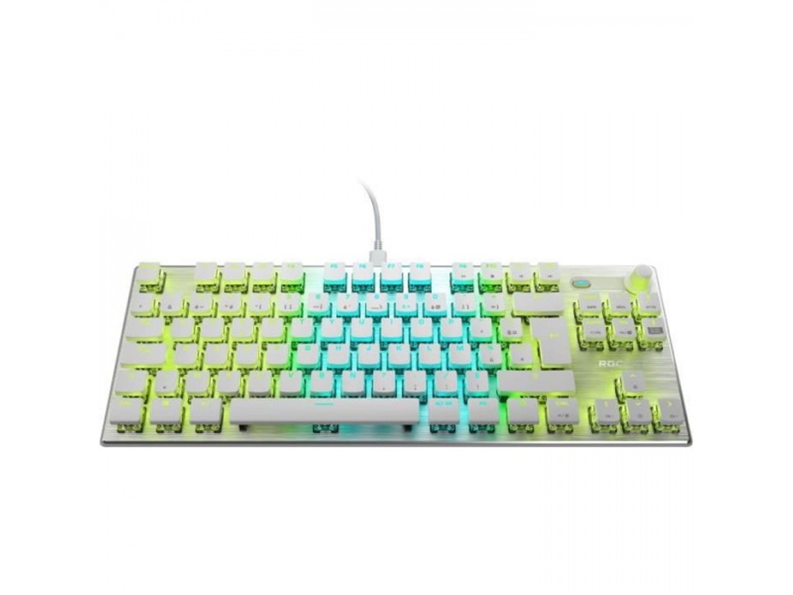 Teclado Gaming Roccat Vulcan Tkl Pro Membrana Franc S Branco