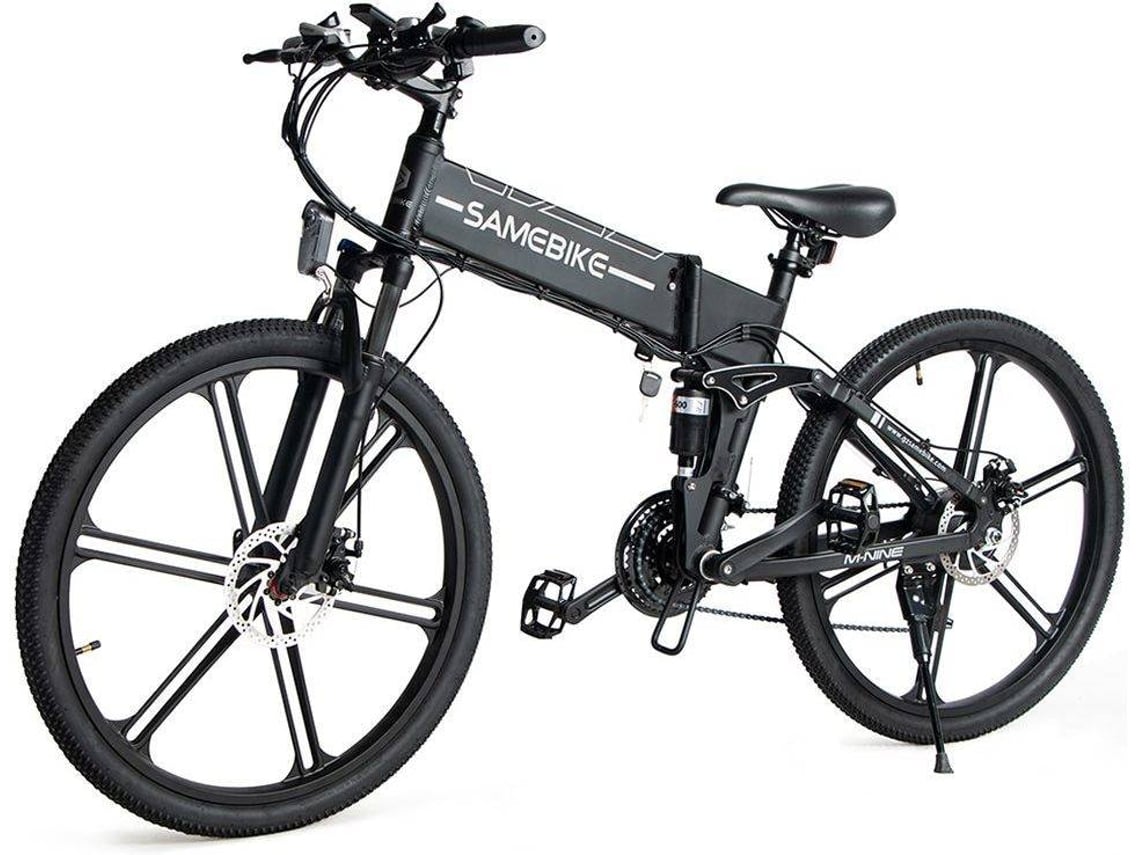 Bicicleta El Trica Samebike Lo Ii Preto Velocidade M X Km H