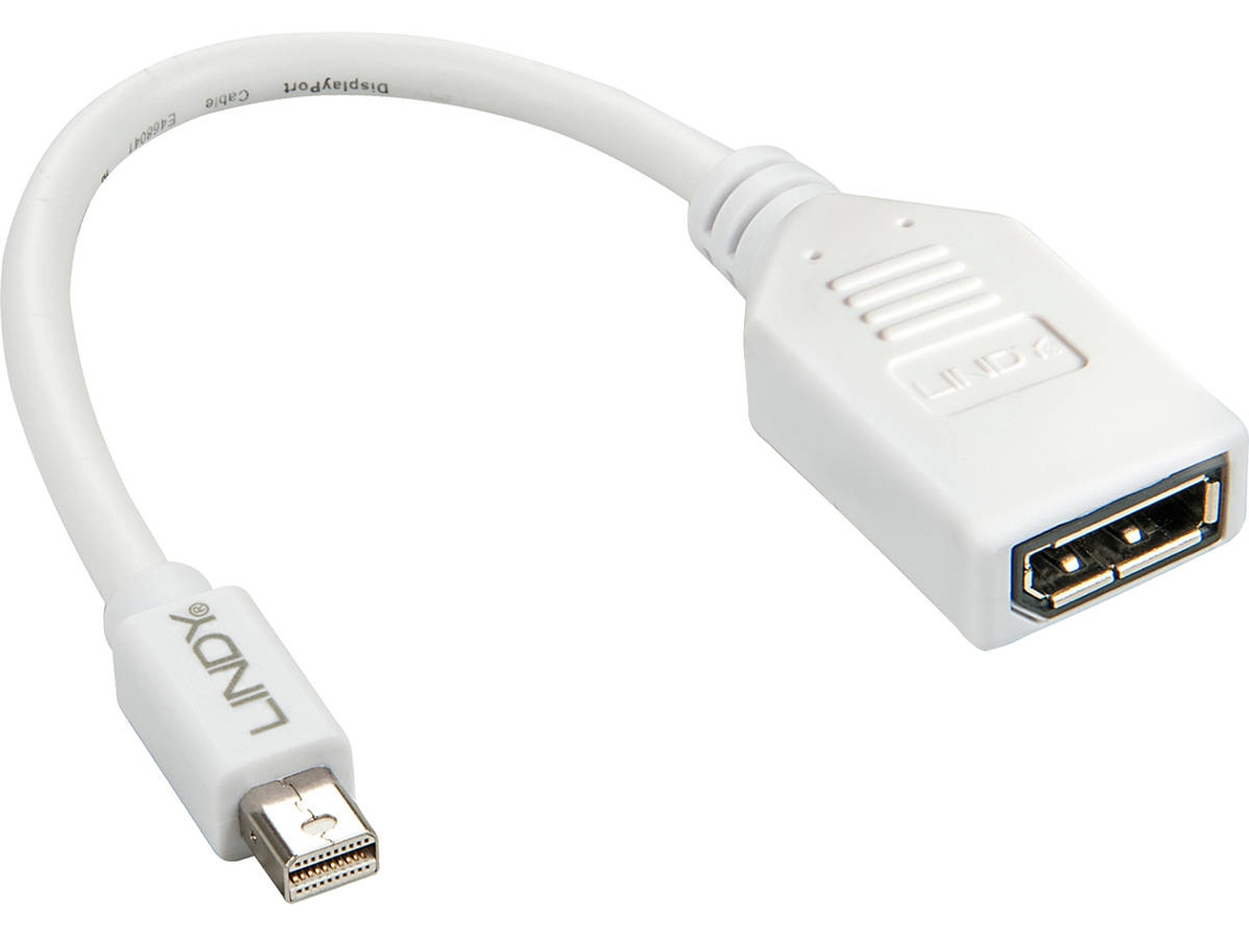 Adaptador Lindy Mini Displayport Cm Branco Worten Pt