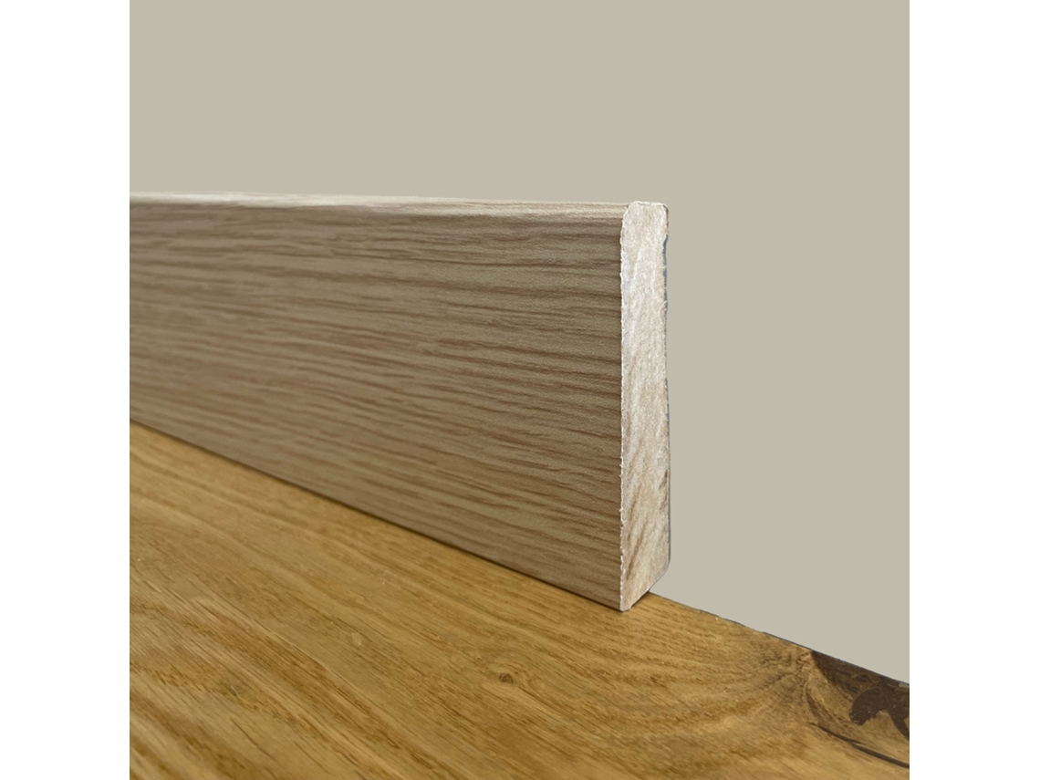 Rodap Eternal Parquet Quadrada De Mdf X Cream Oak Worten Pt