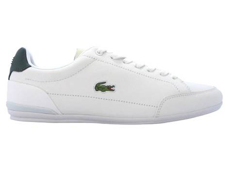 T Nis Lacoste Chaymon Branco Material Sint Tico Couro Natural