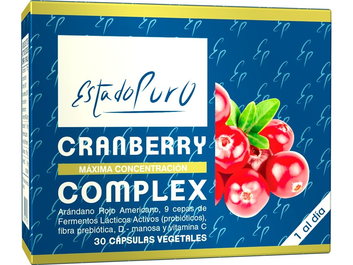 Suplemento Alimentar TONGIL Estado Puro Cranberry Complex 30 Cápsulas