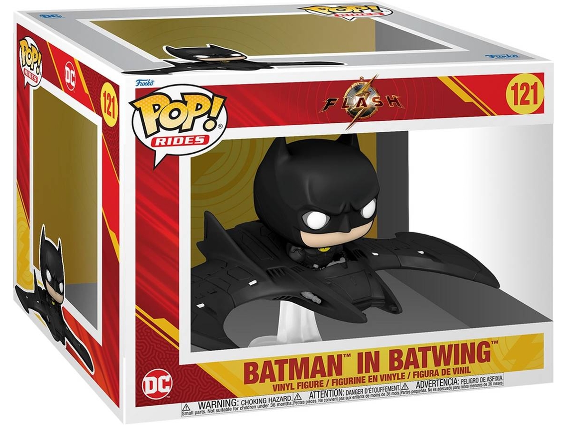 Figura Funko Pop Ride Supdlx The Flash Batman In Batwing Worten Pt