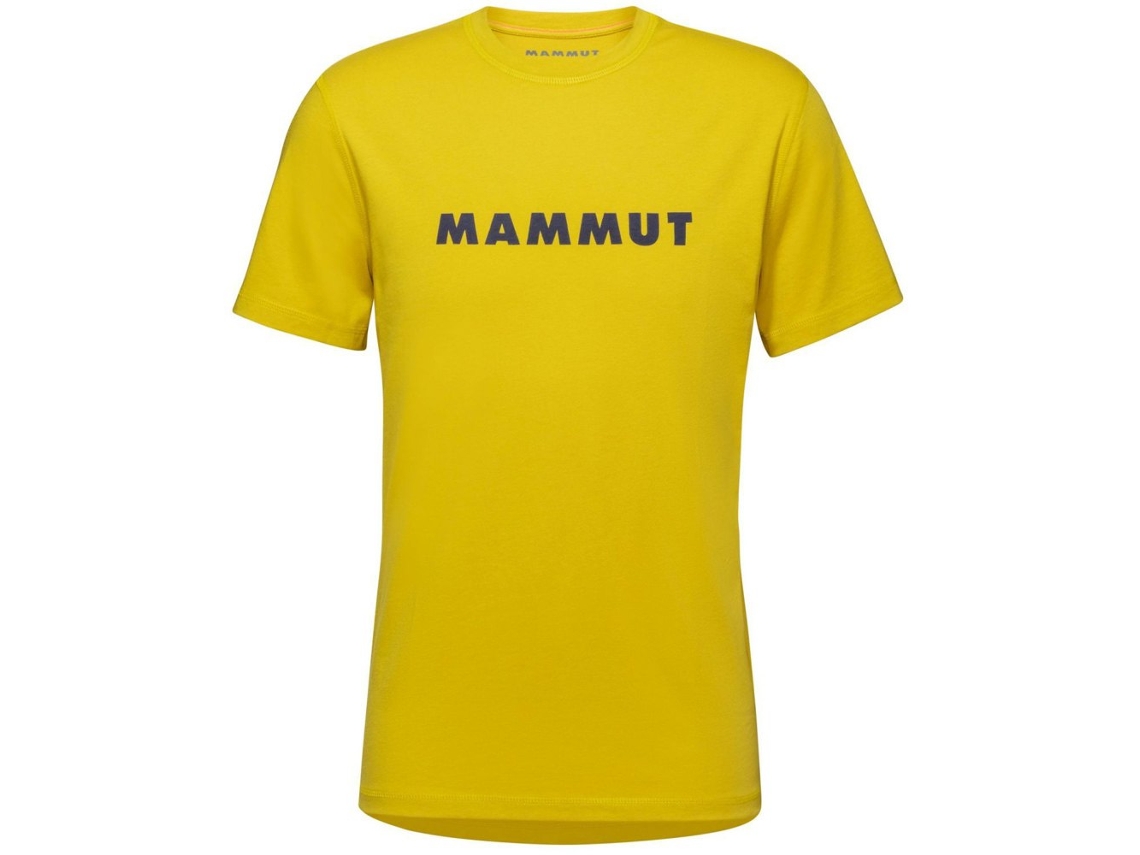 T Shirt Para Homem MAMMUT Camiseta Manga Curta Core Logo De Montanha