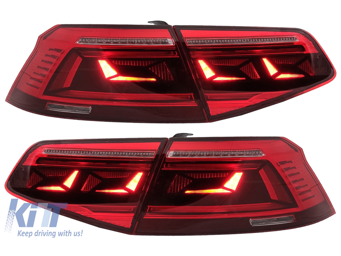 Lanternas Traseiras De Led KITT SPECIALS Adequadas Para Vw Passat B8 3G